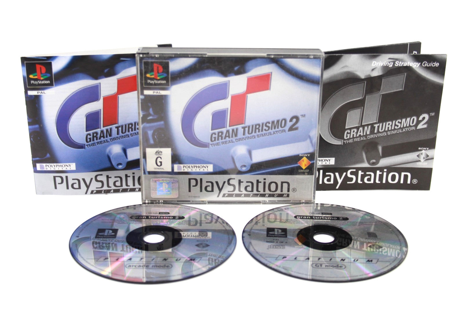 Gran Turismo 2 [Platinum] - PlayStation (PS1) [PAL] - WITH WARRANTY