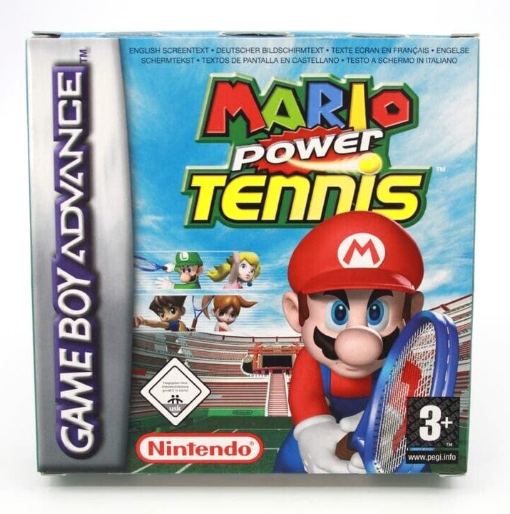 Mario Power Tennis - Nintendo Game Boy Advance (GBA) [PAL] WITH WARRANTY