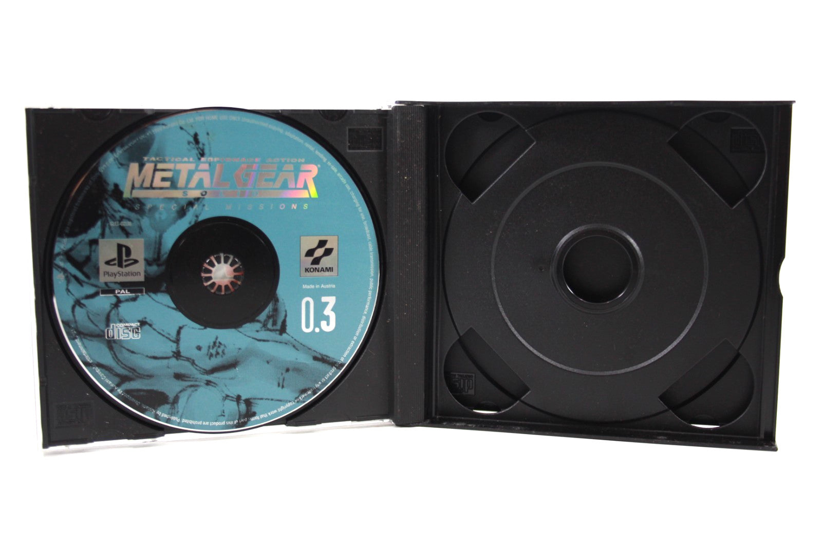 Metal Gear Solid: Special Missions - PlayStation (PS1) [PAL] - WITH WARRANTY
