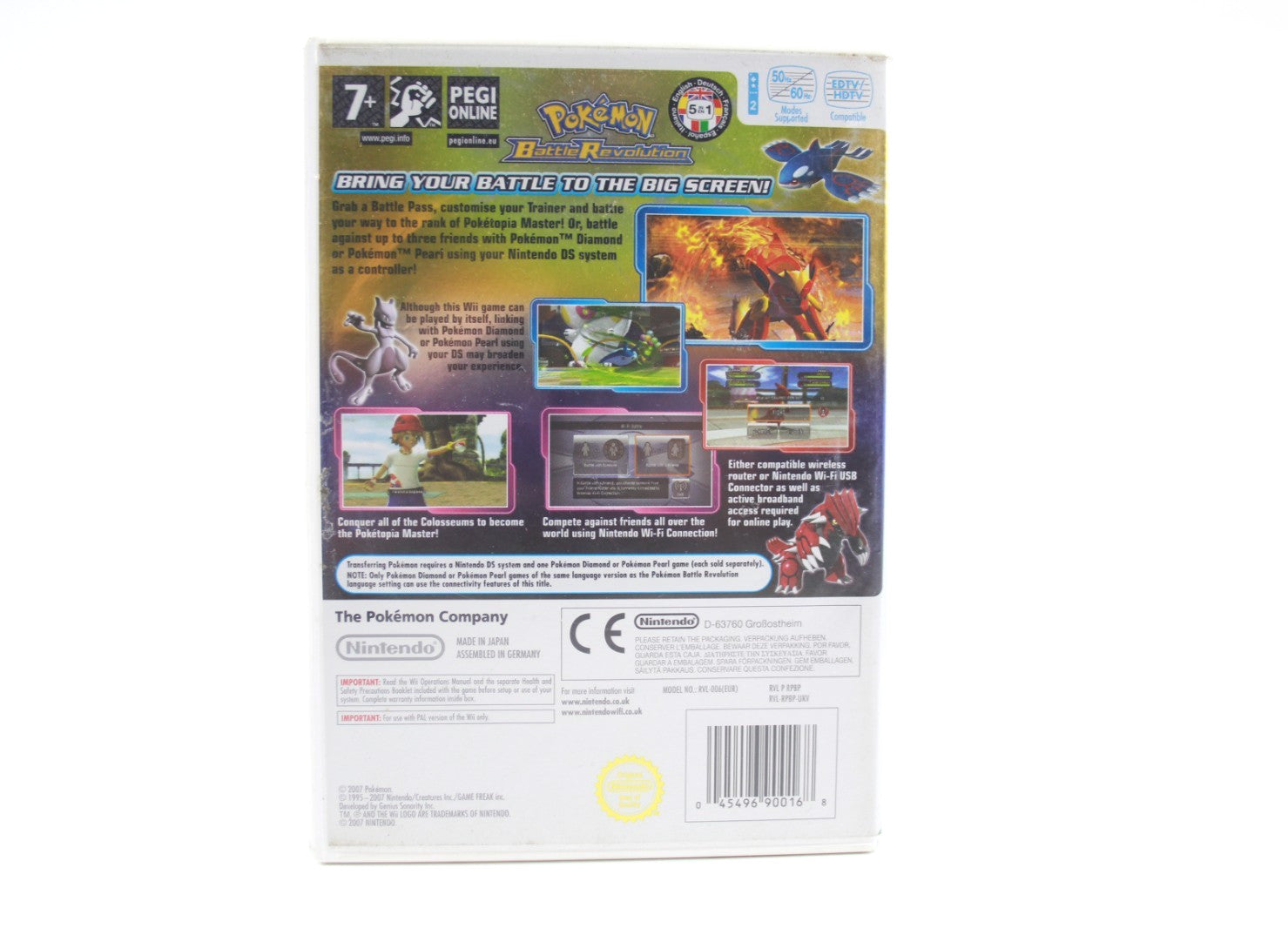 Pokémon Battle Revolution - Nintendo Wii [PAL] - WITH WARRANTY