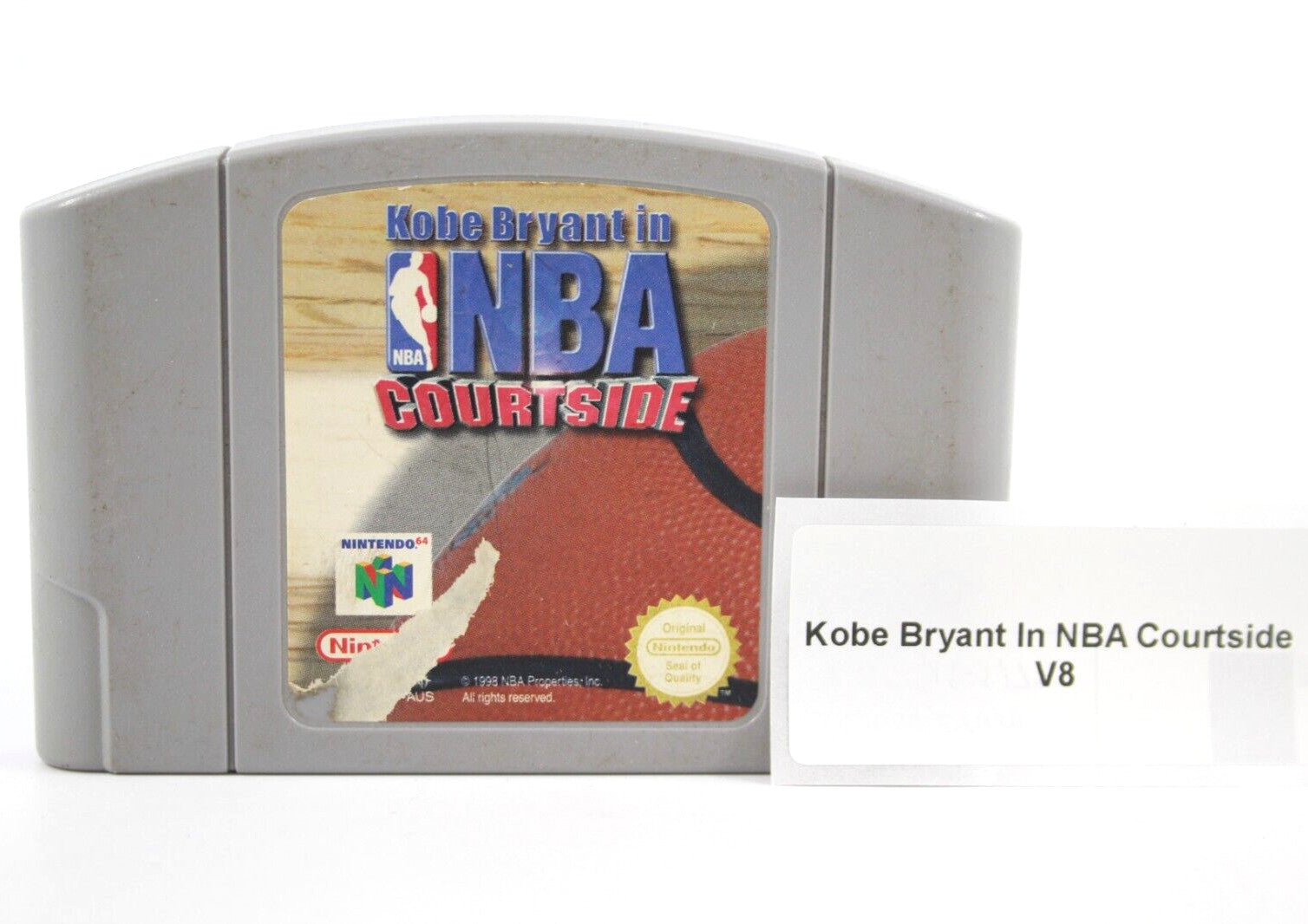 Kobe Bryant In NBA Courtside [CART ONLY] - Nintendo 64 (N64) [PAL] WITH WARRANTY